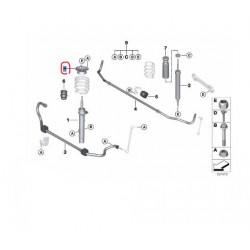 31306775098 Ön Amortisör Takozu TRUCKTEC 08.31.128