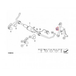 31306781541 BMW E63 E64 Viraj Askı Rotu Sol FEBI 28288