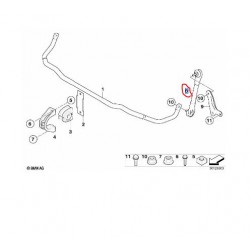31306781548 BMW E60 E61 Ön Viraj Askı Rotu Sağ LEMFÖRDER 2715002
