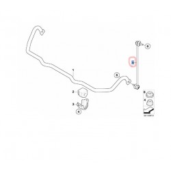 31306781550 BMW E60 E61 Ön Viraj Askı Rotu Sağ TEKNOROT B-936