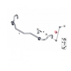 31306787164 BMW F25 F26 Ön Viraj Askı Rotu Sağ TEKNOROT B-886