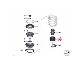 BMW MINI Ön Amortisör Toz Körüğü 31331094749 KAUTEK KAU-BM-BK006