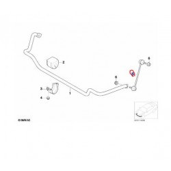 31356751079 BMW E46 Ön Viraj Askı Rotu Sol YTT Y613027