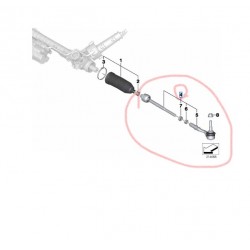 32106784716 BMW F01 F02 F06 F07 F10 F11 F12 F13 Yan Rot (Rot Kolu) Sol TEKNOROT B-902903
