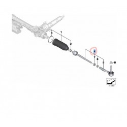 32106787472 BMW F25 F26 Yan Rot (Rot Kolu) TEKNOROT B-881883