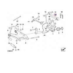 33326767832 BMW E39 Arka Salıncak Üst Sağ DELPHI TC958