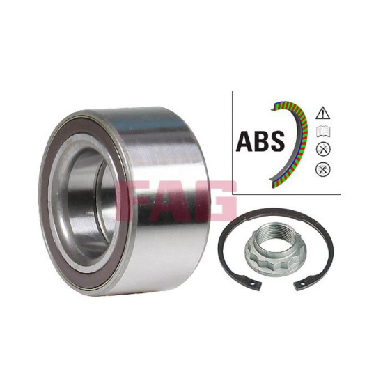 33416792356 BMW F20 F21 F22 F23 F30 F31 Arka Porya Bilyası FAG 713649550
