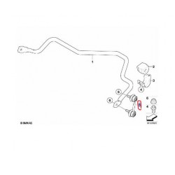 33503414297 BMW E83 Arka Viraj Askı Rotu TEKNOROT B-838