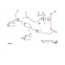33506781538 BMW E65 E66 Arka Viraj Demir Askı Z Rotu ORJIN 01671