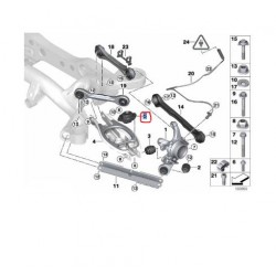 33526768544 BMW E81 E82 E87 E88 E90 E91 E92 E93 Arka Amortisör Alt Takozu LEMFÖRDER 3539801