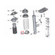 33536791709 BMW F20 F21 F22 F23 F87 F30 F31 F34 F35 F80 G80 G81 F32 F33 F36 F82 G82 G83 Helezon Yay Altlığı Arka ORJINAL