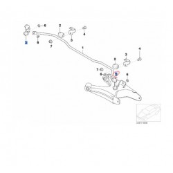 33551095696 BMW E38 Arka Viraj Askı Rotu TEKNOROT B-711