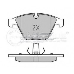34116794917 BMW E90 E91 E92 E93 E84 Z4 Ön Fren Balatası MEYLE 252416120