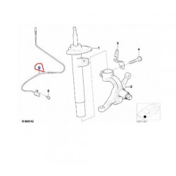 34521165609 BMW E46 Ön ABS Sensörü HELLUX HLS6303