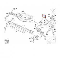 34526752683 BMW E46 Arka ABS Sensörü HÜCO 131507