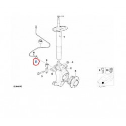 34526756375 BMW E39 Ön ABS Sensörü HELLUX HLS6310