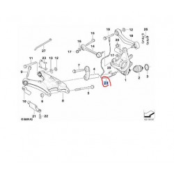 34526756376 BMW E39 Arka ABS Sensörü HELLUX HLS6311