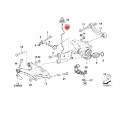 34526756380 BMW E53 Arka ABS Sensörü 4U 20315BW