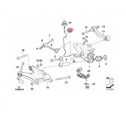 34526771705 Bmw X5 E53 Abs Sensörü Arka 4U 20316BW
