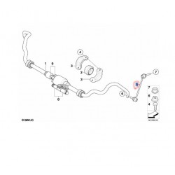 37116859654 BMW E70 E71 F15 F16 Ön Viraj Askı Z Rotu Sağ TEKNOROT B-862