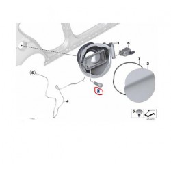 51177257780 BMW F10 F11 F15 F20 F21 F22 F23 F87 Yakıt Depo Kapak Butonu ORJINAL