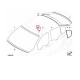 51317061967 BMW E90 E91 Ön Cam Üst Fitili ORJINAL