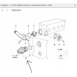 Devırdaim Bmw E30 E34 GK 980005 - 11519070762