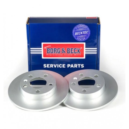 BMW E81 E82 E90 E92 Arka Fren Diski (Takım) 2 Adet BORG&BECK BBD4466