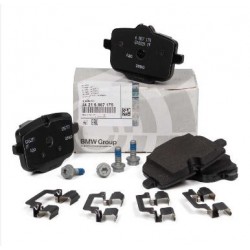 BMW F06 F10 F11 F12 F13 G01 G02 G05 G06 G07 G11 G12 G30 G31 G32 Arka Fren Balatası Orjinal 34216867175 