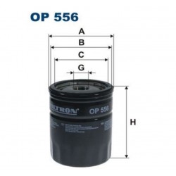 11421258038 BMW M10 Yağ Filtresi FILTRON OP556