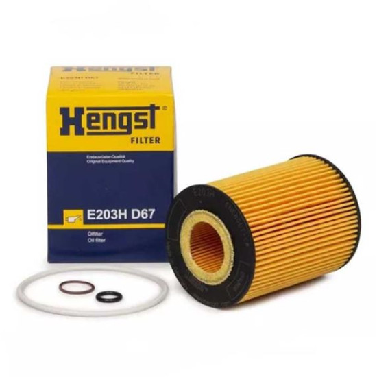 BMW E60 E61 E65 E66 E53 E63 E64 YAĞ FİLTRESİ HENGST E203HD67