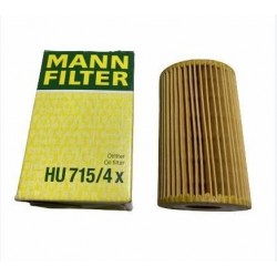 BMW E30 E36 E34 E46 M40/M43 Yağ Filtresi MANN HU715/4X