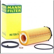 BMW E90 E91 E92 E93 F07 F10 F11 F01 F02 E70 E71 Yağ Filtresi Mann HU 720/3X