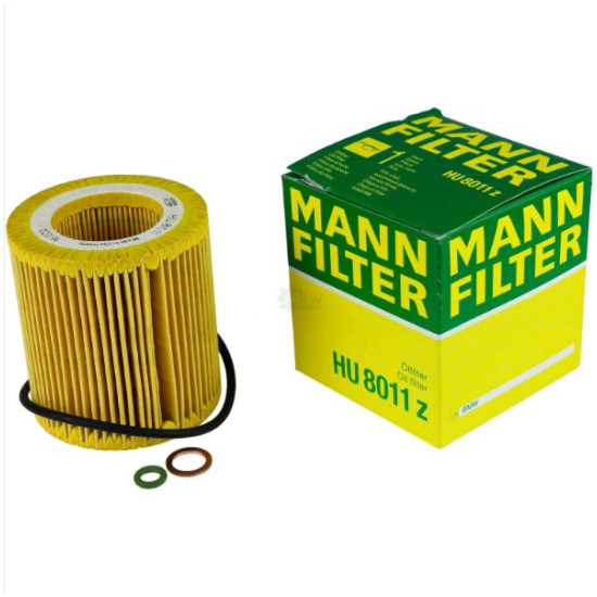 BMW F87 F80 F82 F83 Yağ Filtresi Mann HU8011Z - 11427854445