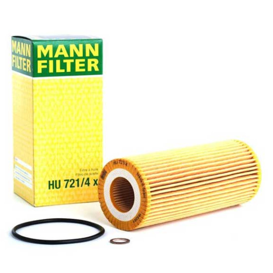 BMW E90 E91 E92 E93 E60 E61 E65 E66 E83 E53 E70 E71 E46 E63 E64  YAĞ FİLTRESİ MANN MARKA HU721/4X