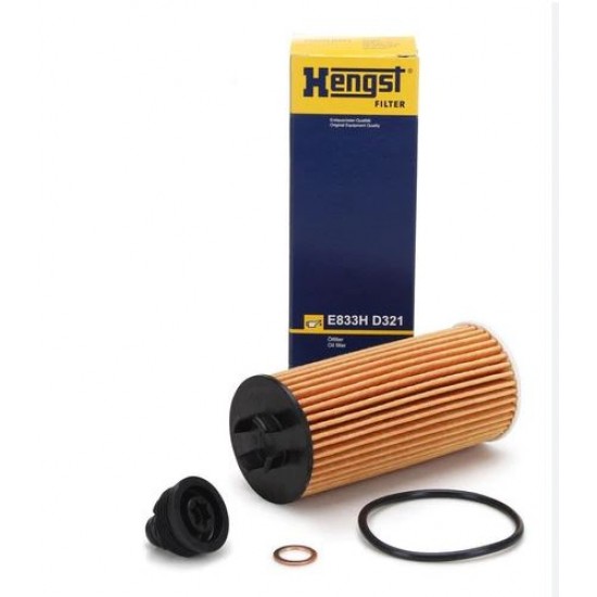 BMW MINI B36 B37 B38 B42 B46 B47 B48 Yağ Filtresi HENGST E833HD321 / 11428570590