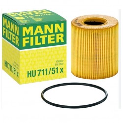 11427622446 Mini Cooper R55 R56 R57 R58 R59 R60 R61 N12 N14 N16 N18 Yağ Filtresi MANN HU711/51X