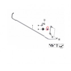 33506772789 Mini Cooper R55 R56 R57 R58 R59 Arka Viraj Askı Z Rotu TEKNOROT MN-136